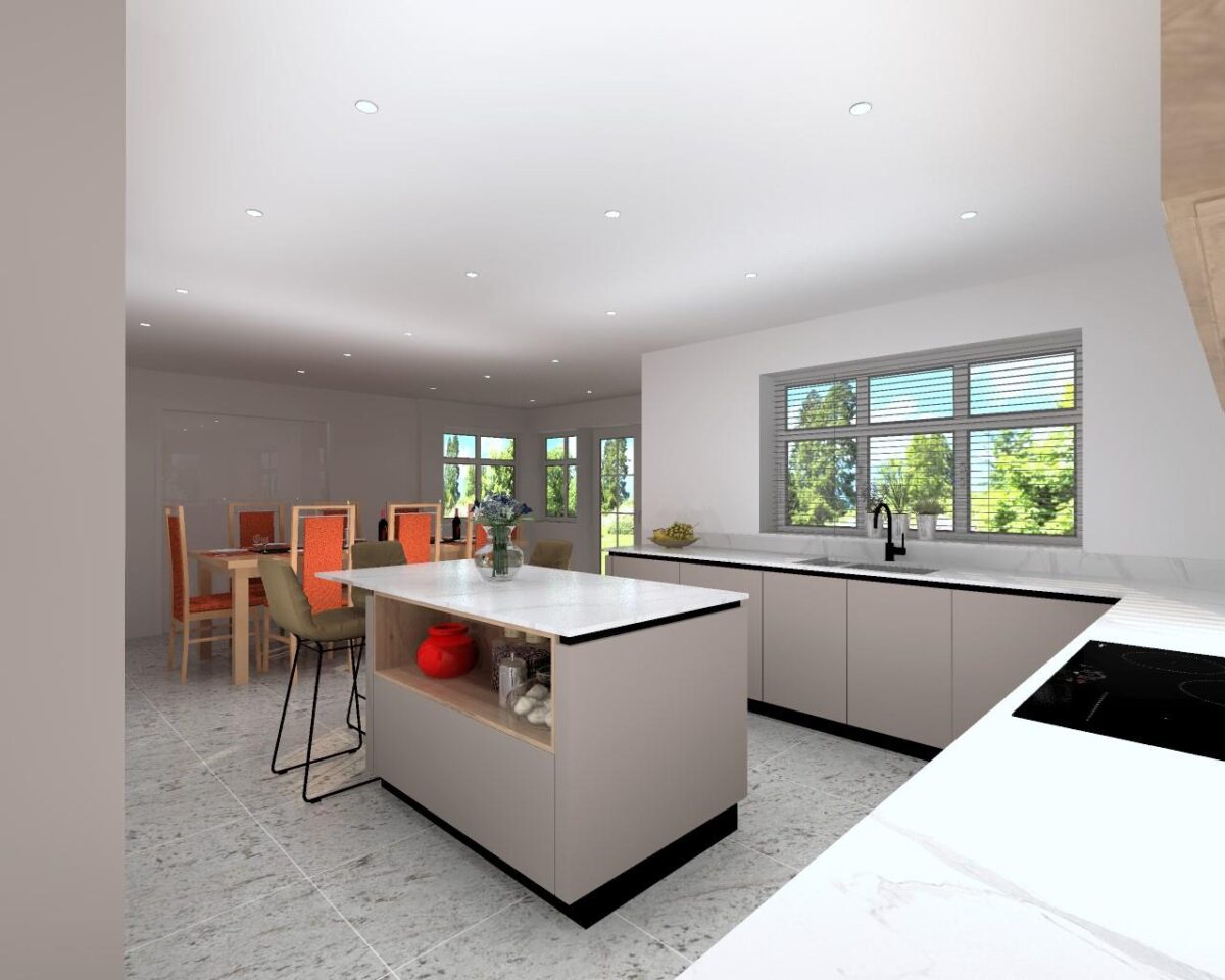 inside house